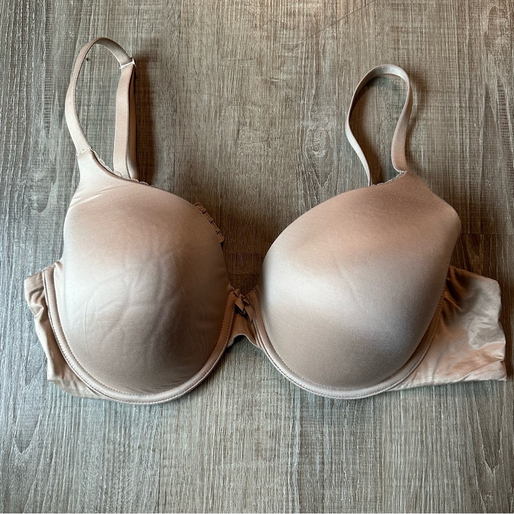 Victoria's Secret Soft Beige Lined Perfect Coverage Bra